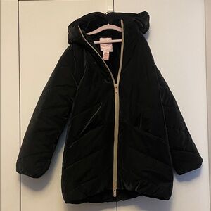 Cozy Black Puffer Jacket for Kids